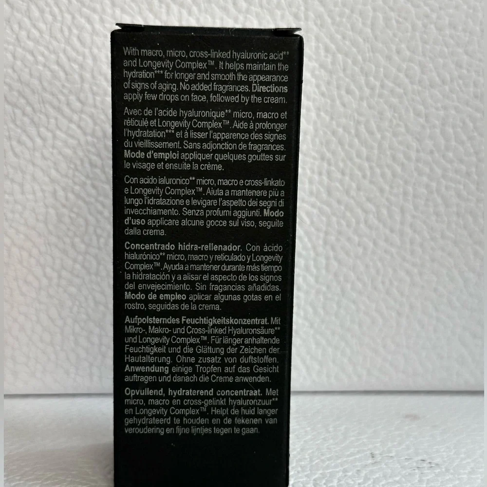 🆕 SKIN REGIMEN 1.85 HA Booster Hydra-plumping Concentrate NIB
